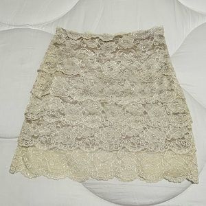 Brandy Melville Lace Skirt
